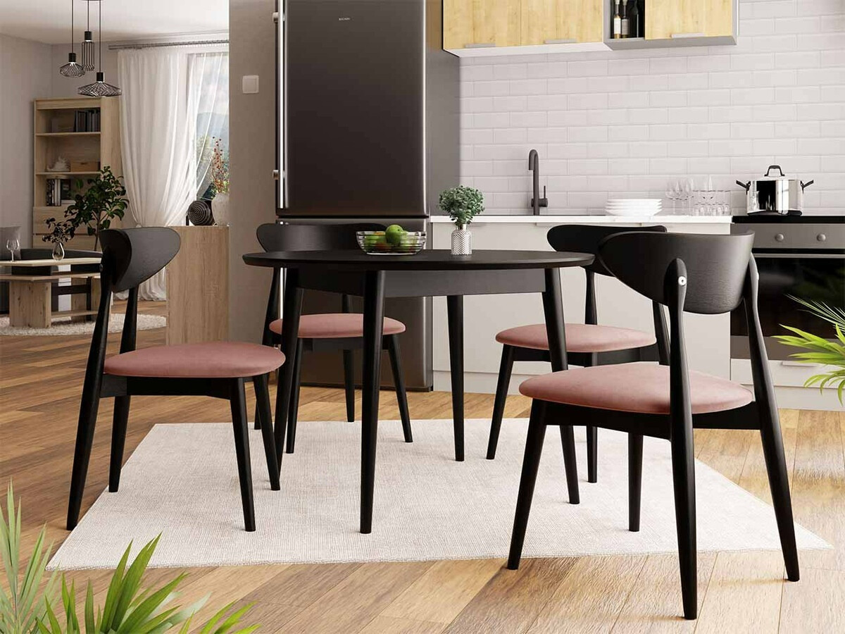 Krēsls Racine 110 (Melns + Magic Velvet 2258)