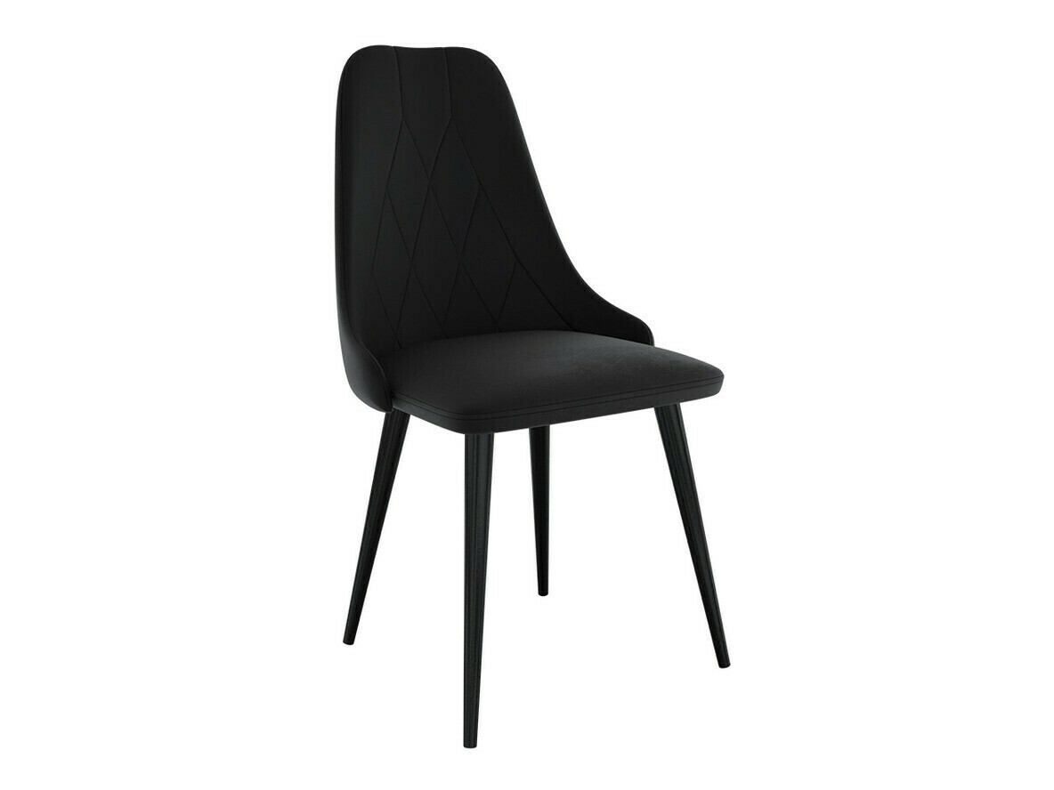 Ēdamistabas komplekts Racine 125 (Melns)