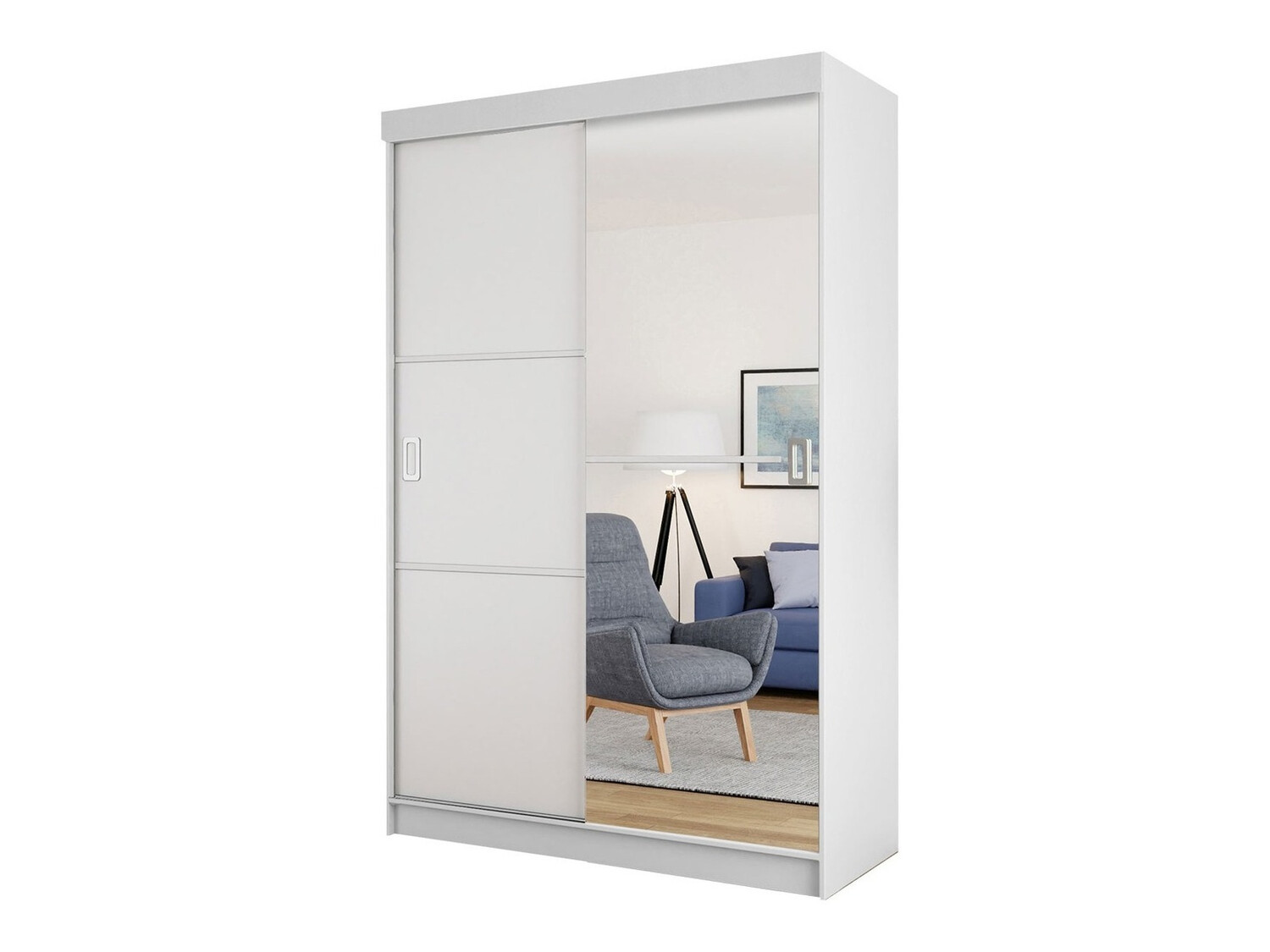 Skapis Dover 111 (Balts)