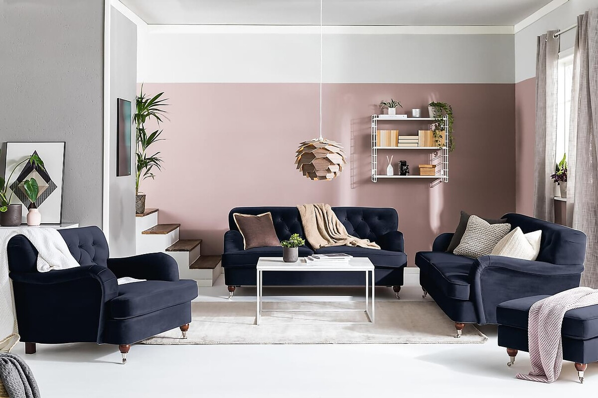 Chesterfield dīvāns Bloomington Venveni 116 (Riviera 79)