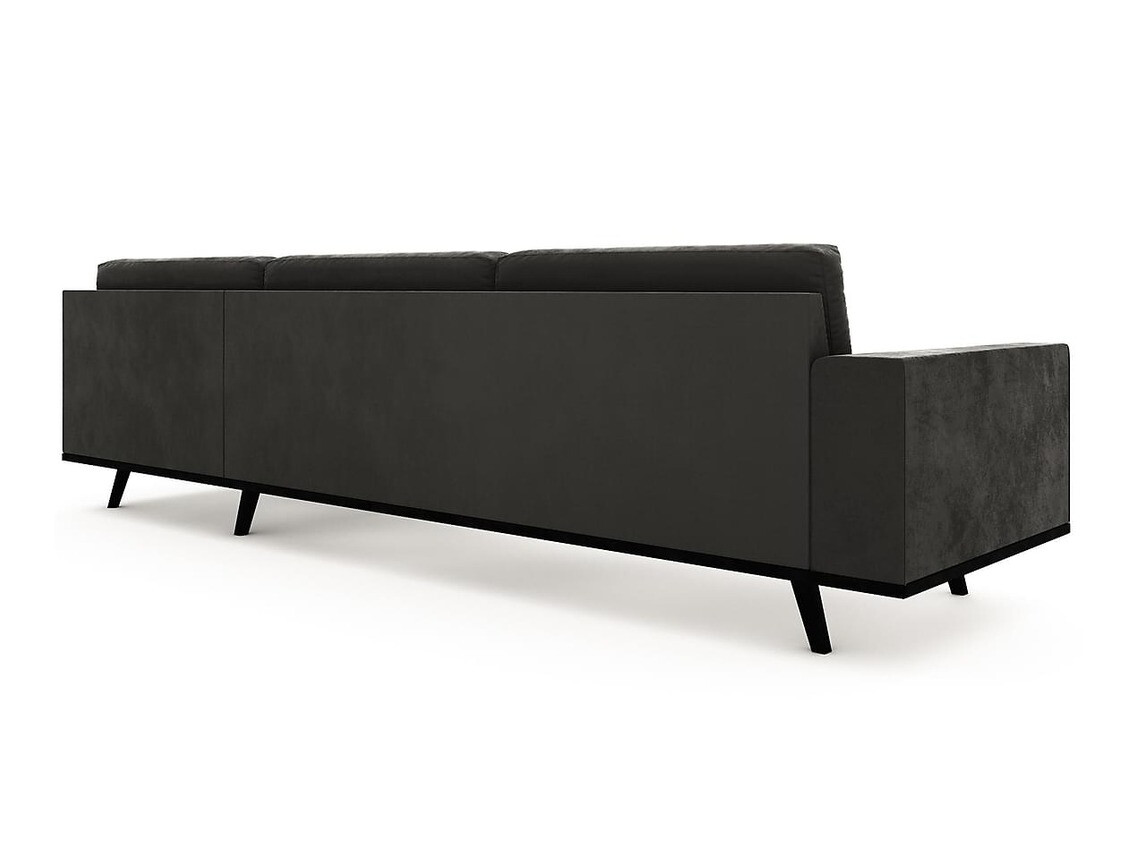 Stūra dīvāns Floromo 110 (Monolith 95)