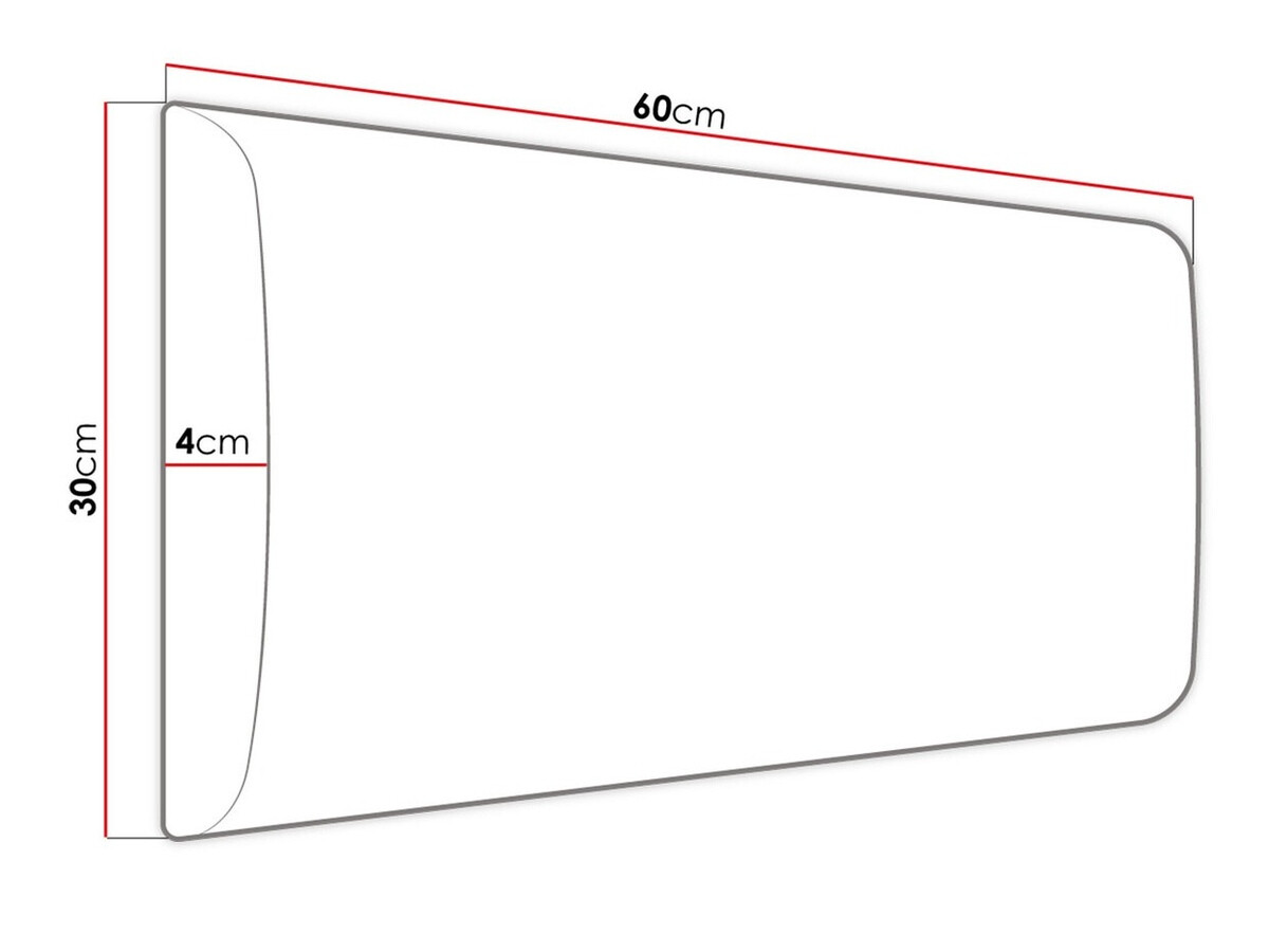 Mīksts sienas panelis Comfivo Ovis (Soft 017) (60x30)