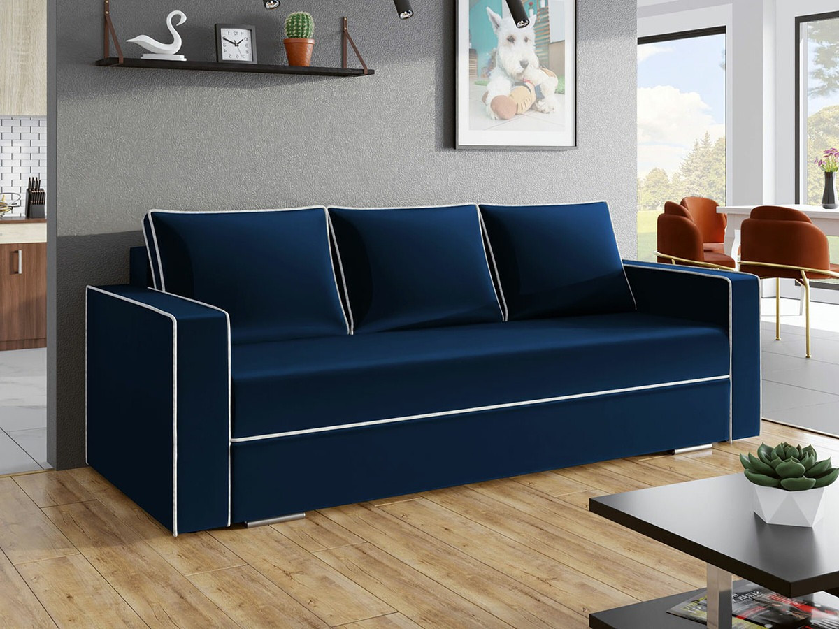 Dīvāns gulta Decatur 101 (Amor Velvet 4314 + Amor Velvet 4317)