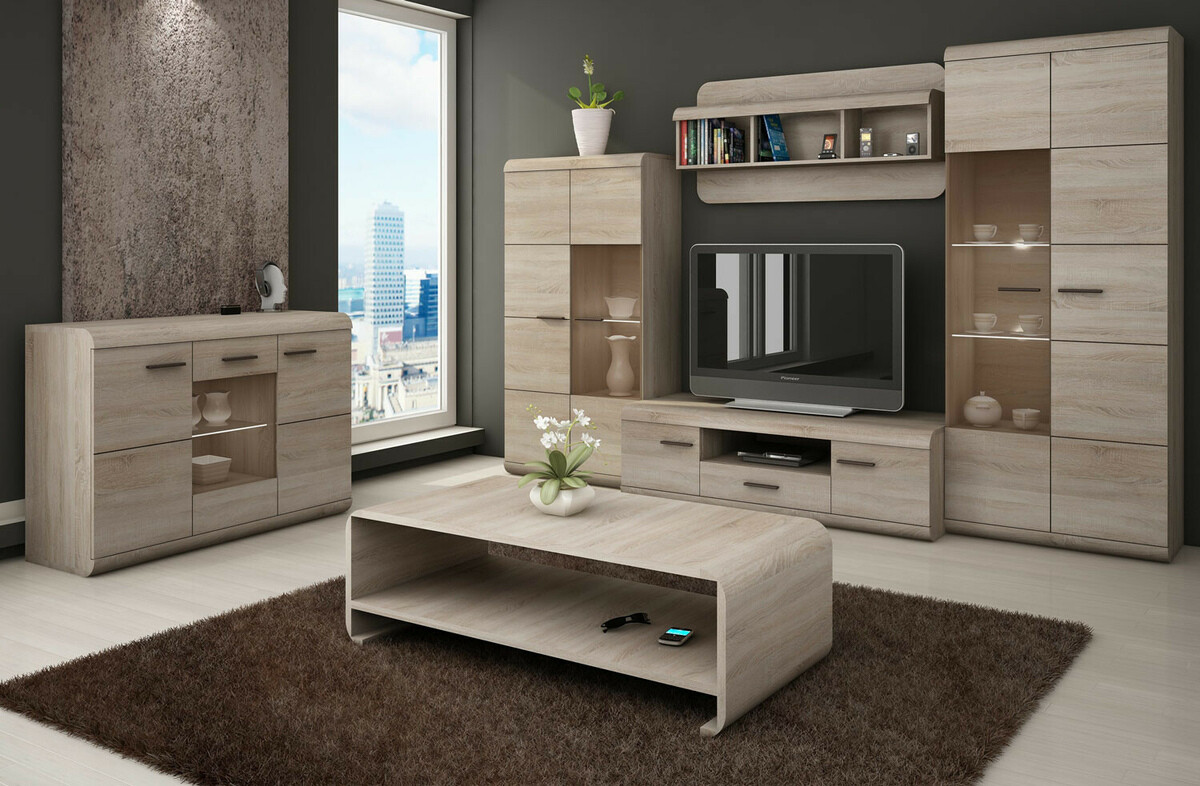 Skapis Evarleve 100 (Sonomas ozols)