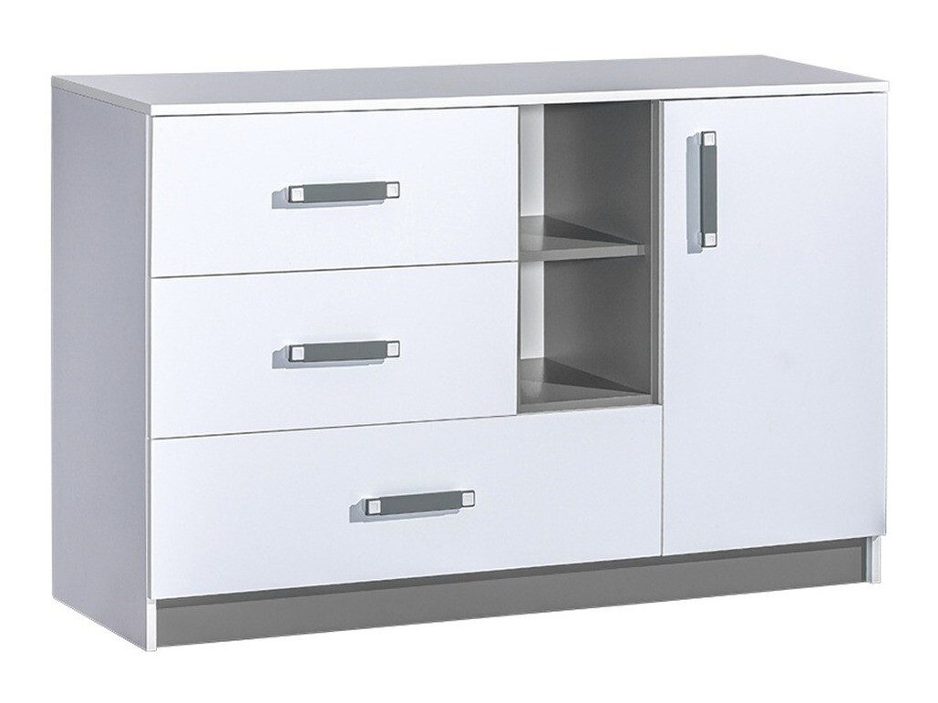 Kumode Lorlare 107 (Balts + Pelēks)
