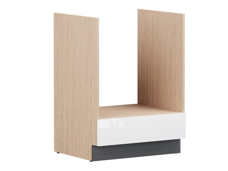 Moduļu skapis iebūvējamai tehnikai Mode White 114