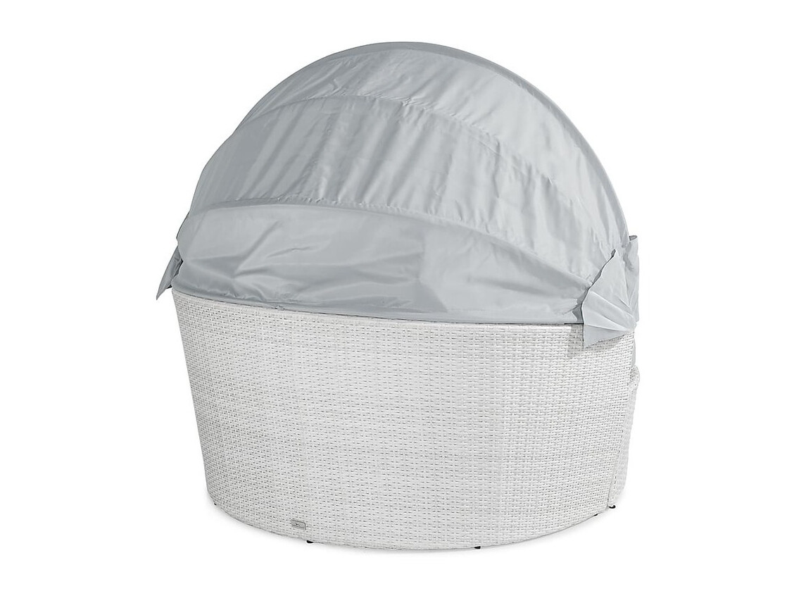 Dārza mēbeļu komplekts Comfort Garden 1436 (Pelēks + Balts)