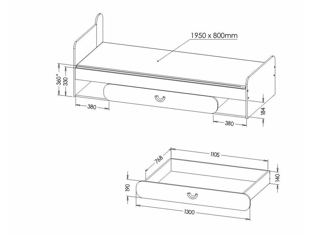 Gulta Lomteo 110