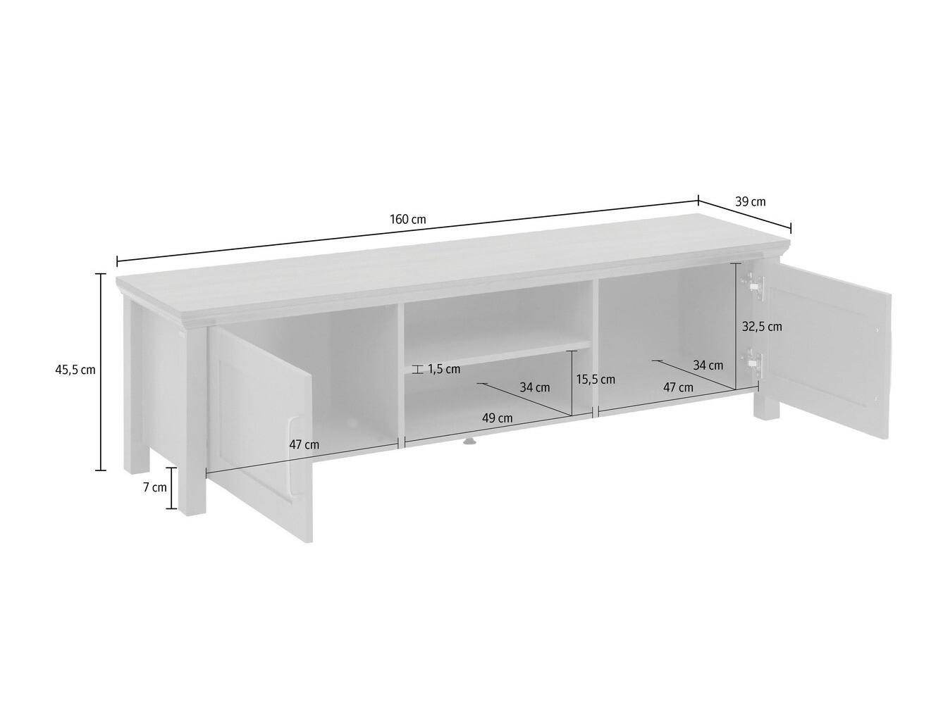 TV galds Denton 464