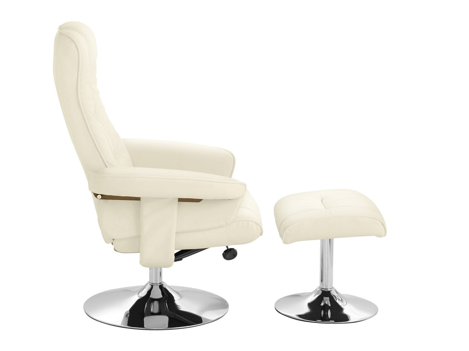 Atpūtas krēsls Denton 675 (Krēms)