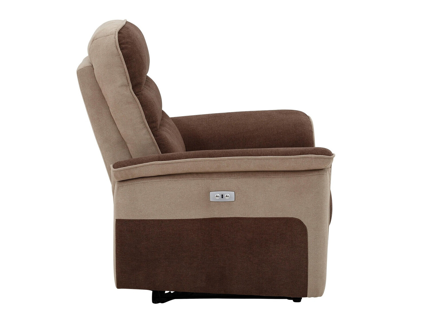 Atpūtas krēsls reglainer Denton 680 (Brūns + Bēšs)