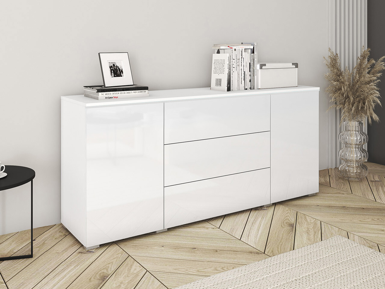Kumode Mirfivo 102 (Balts + Glancēts balts)