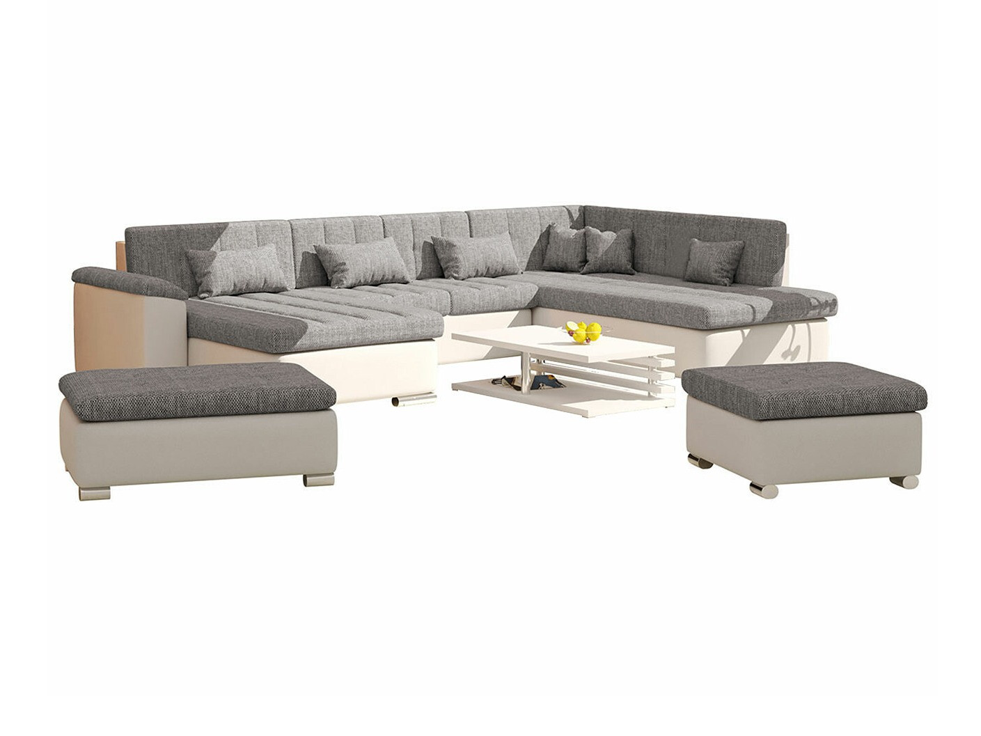 Mīksto mēbeļu komplekts Comfivo Gemma II (Soft 017 + Lawa 05)