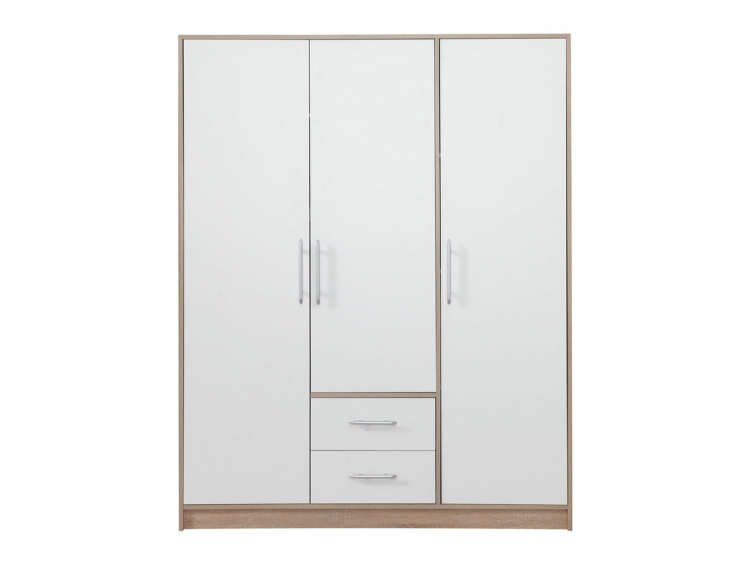 Skapis Cavmero 102 (Sonomas ozols + Balts)