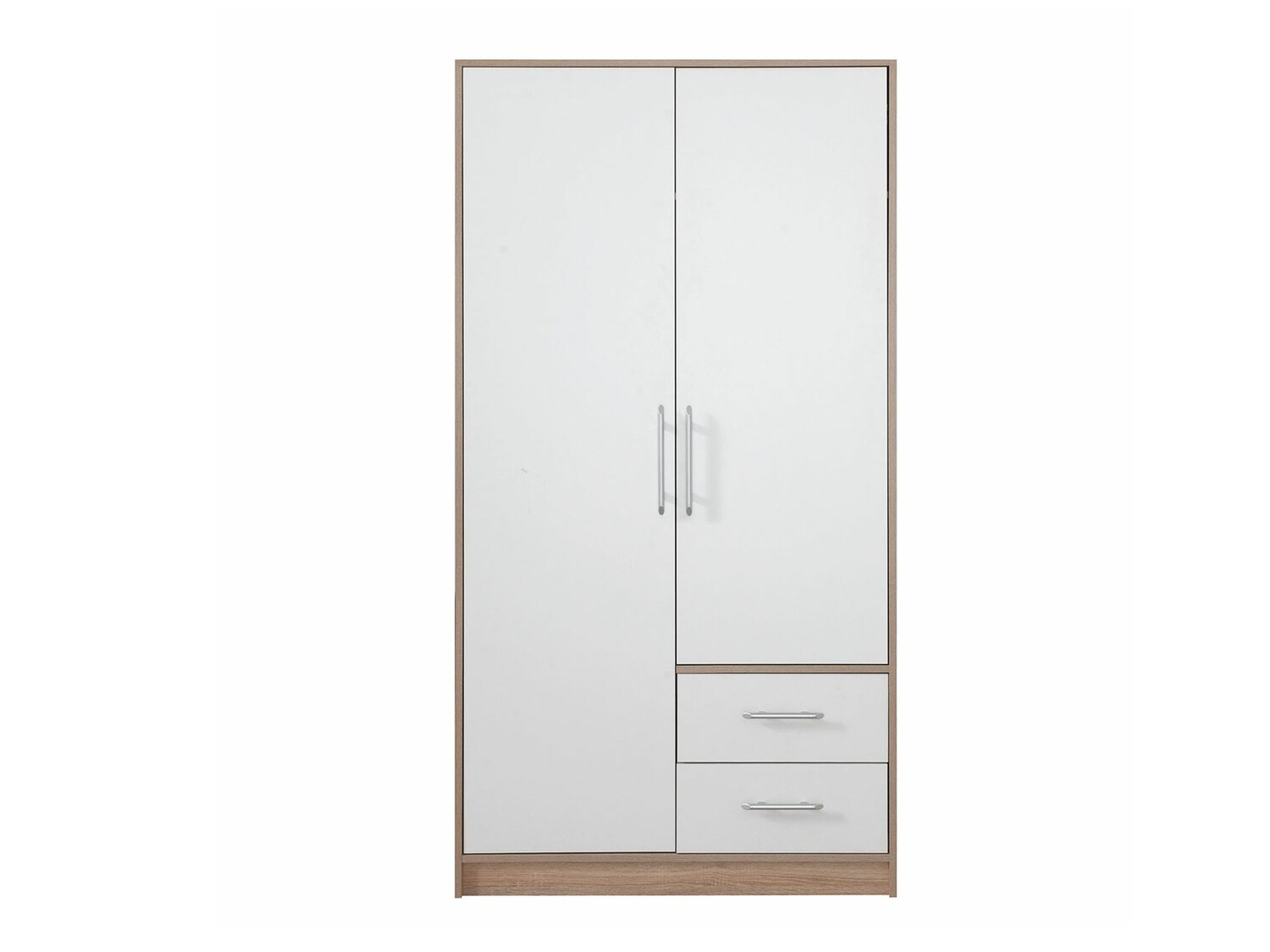 Skapis Cavmero 105 (Sonomas ozols + Balts)