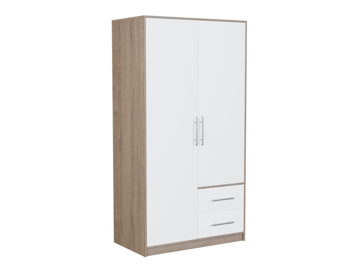 Skapis Cavmero 105 (Sonomas ozols + Balts)