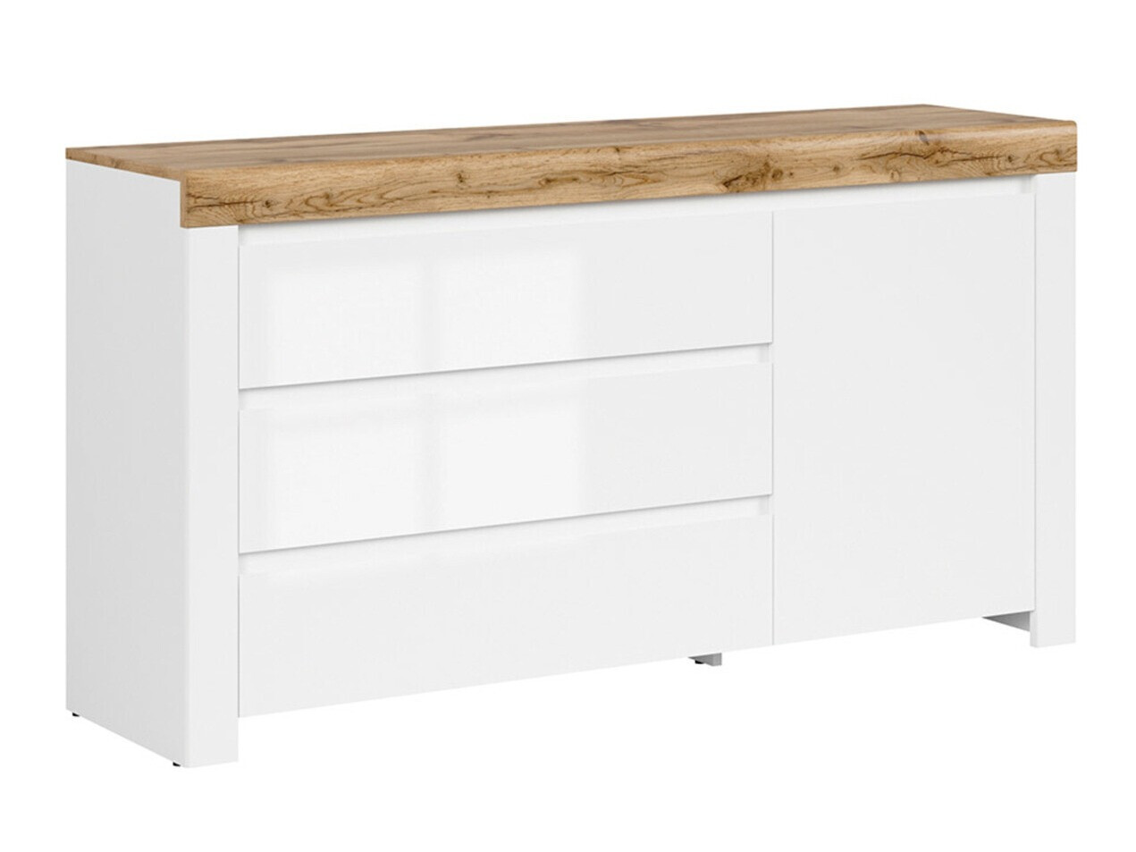 Kumode Sonsoru 100 (Balts + Glancēts balts + Votan ozols)