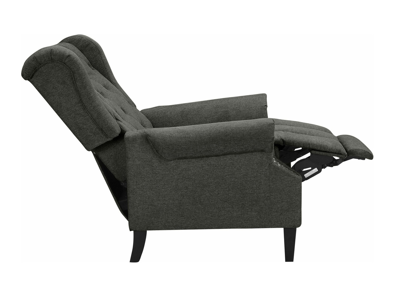 Atpūtas krēsls reglainer Denton 908 (Antracīts)