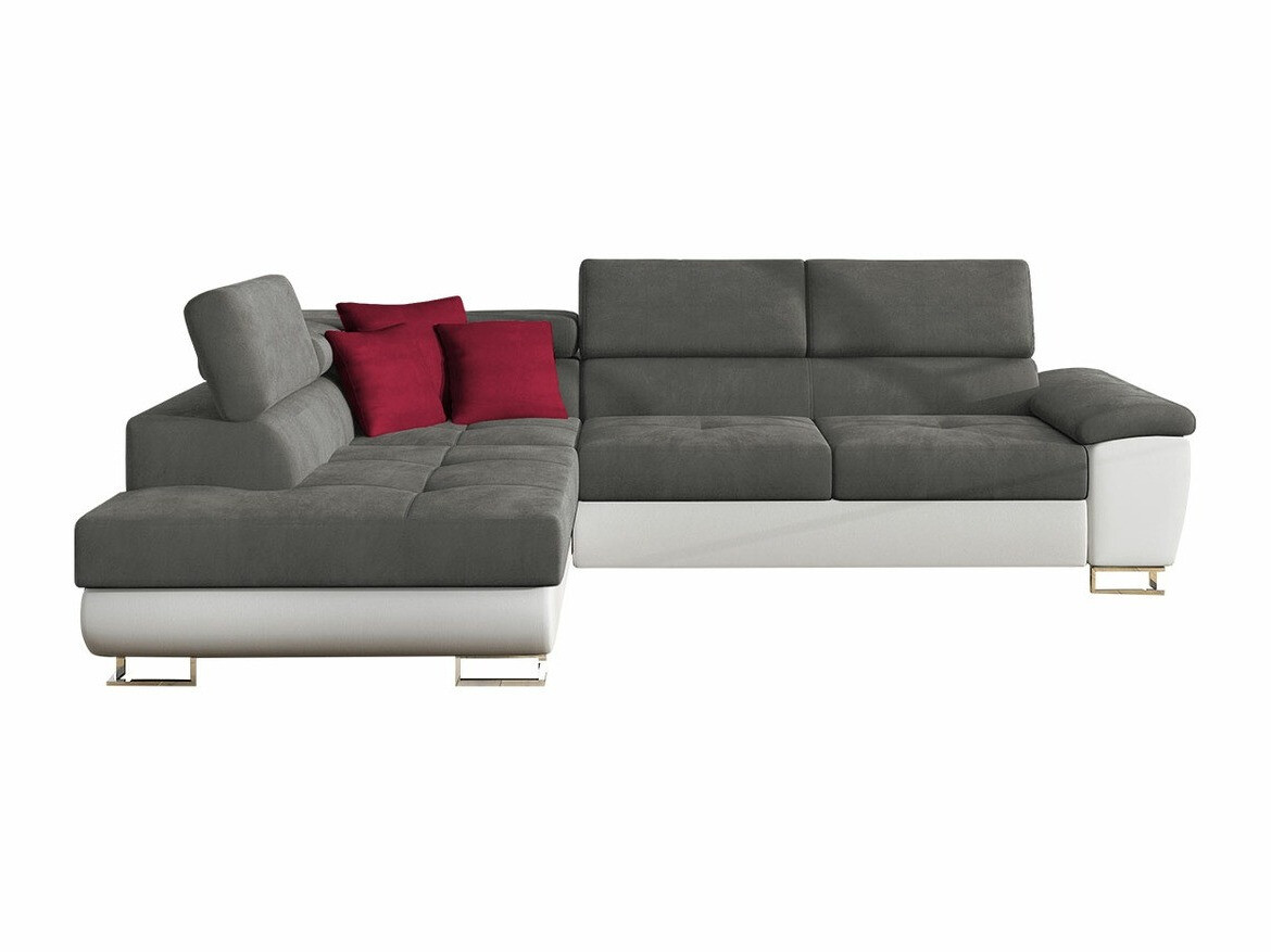 Stūra dīvāns Comfivo Ruta II (Soft 017 + Uttario Velvet 2971 + Kronos 02)