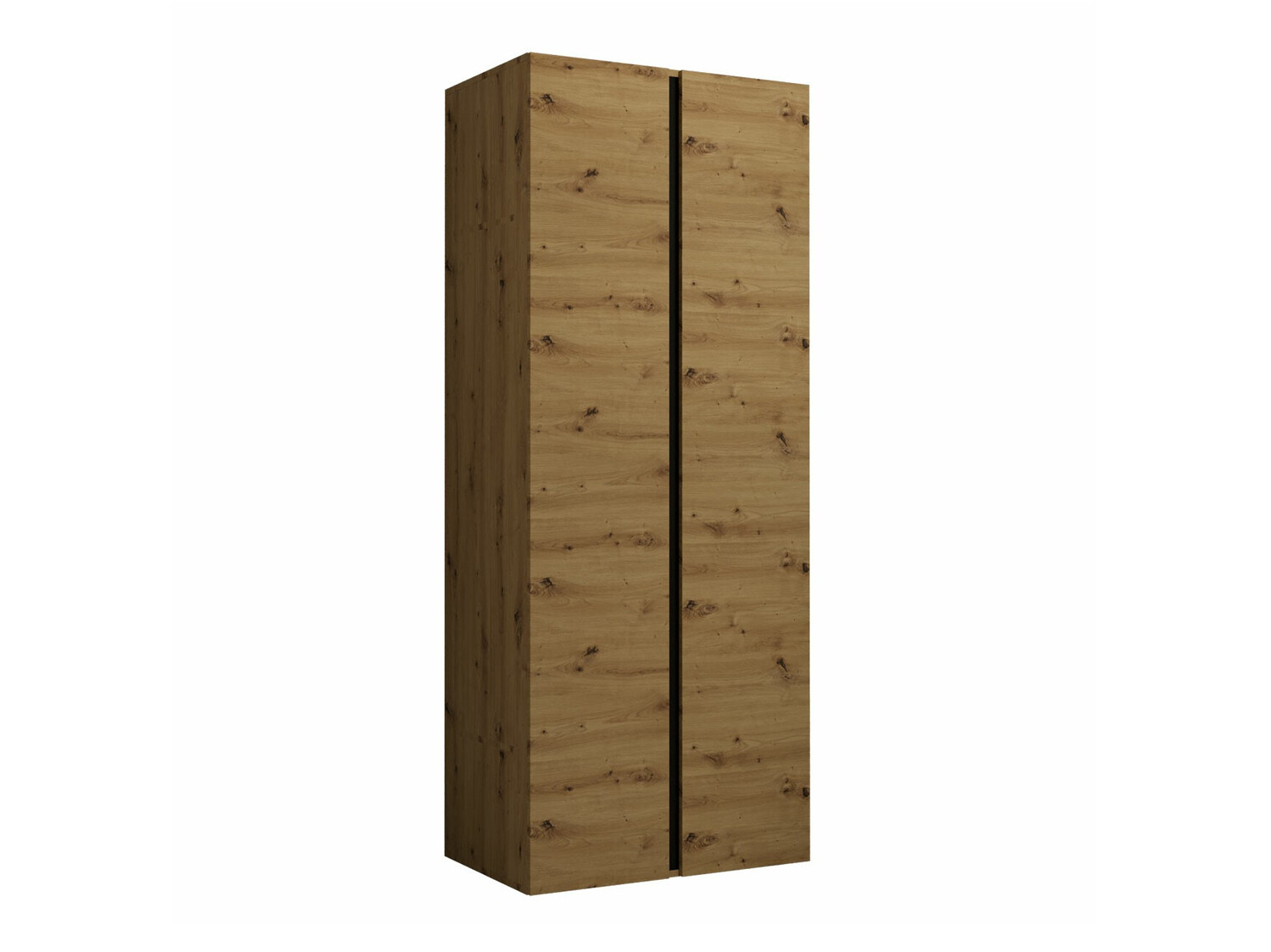 Skapis Pinis (Artisan ozols + Melns)