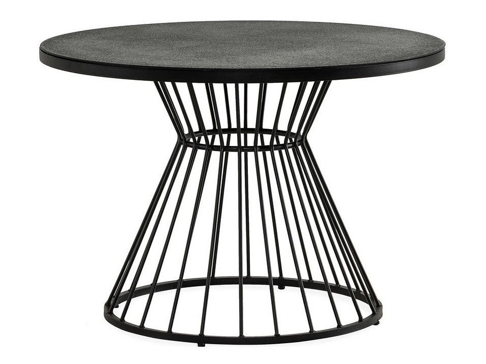 Galds un krēslu komplekts Comfort Garden 1525 (Melns)