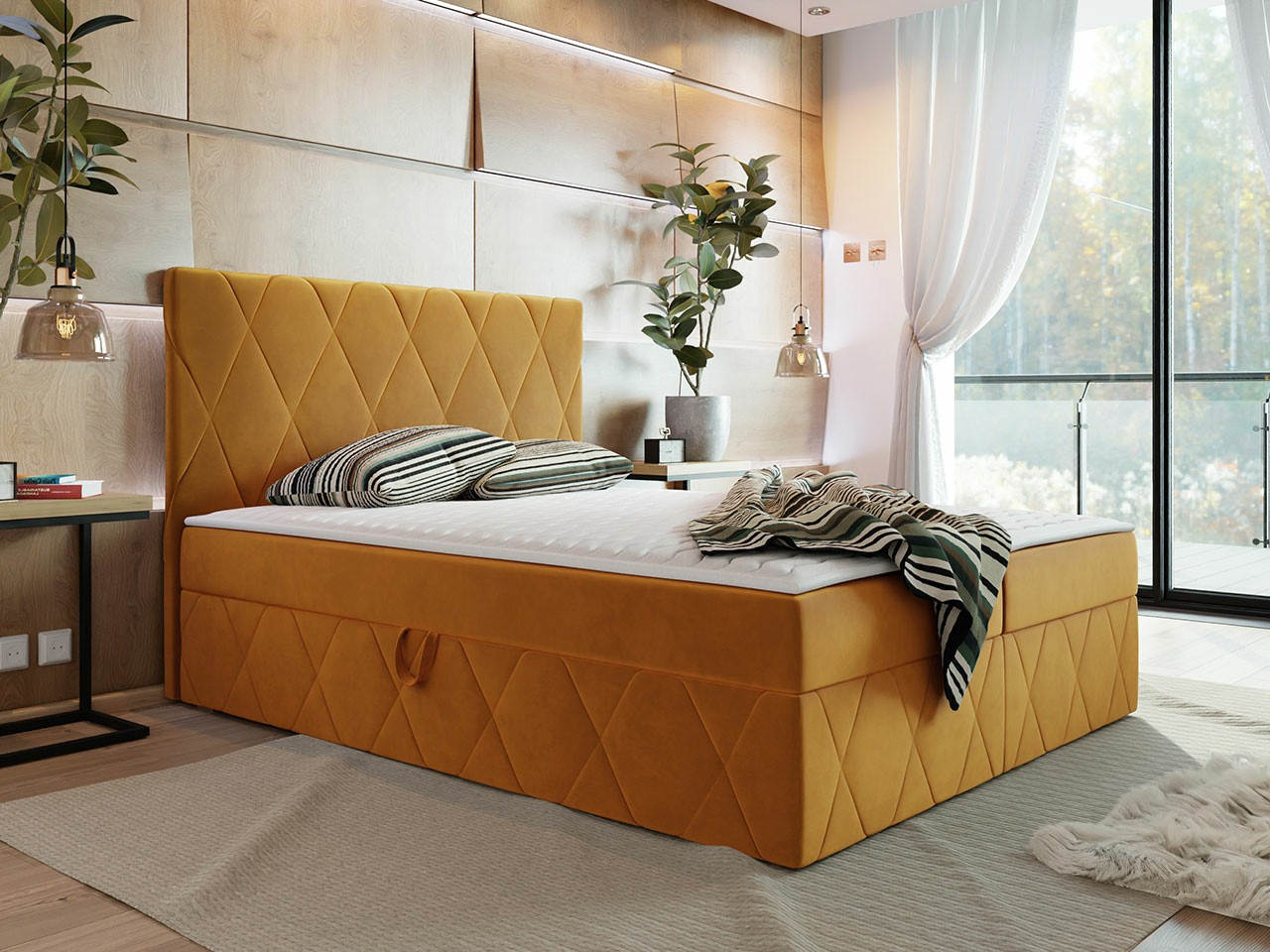 Kontinentālā gulta Comfivo Avis (Magic Velvet 2288)