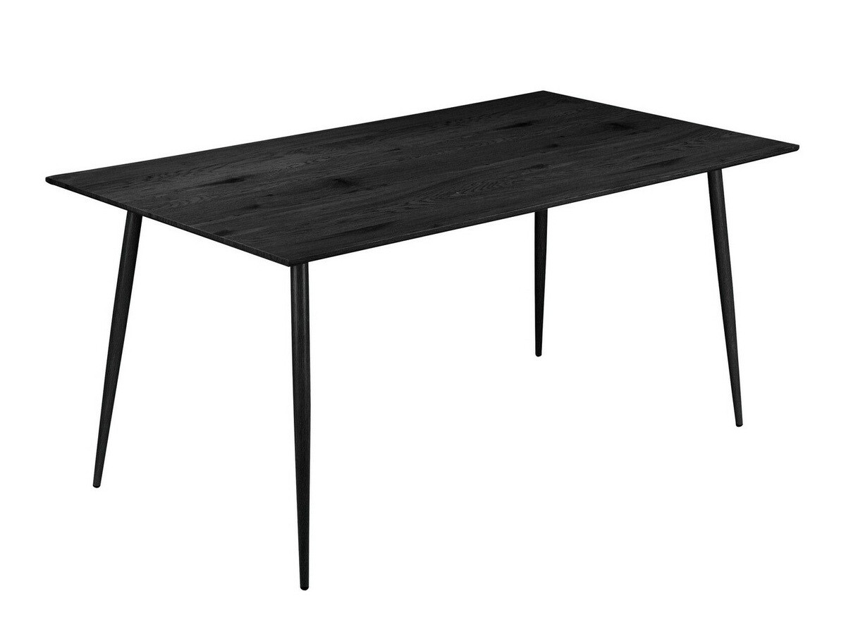 Ēdamistabas komplekts Denton 817 (Melns + Pelēks)