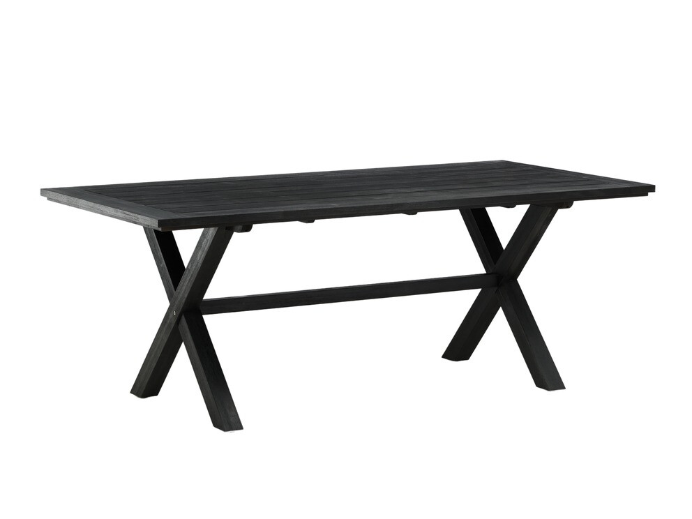 Galds un krēslu komplekts Dallas 3641 (Melns)