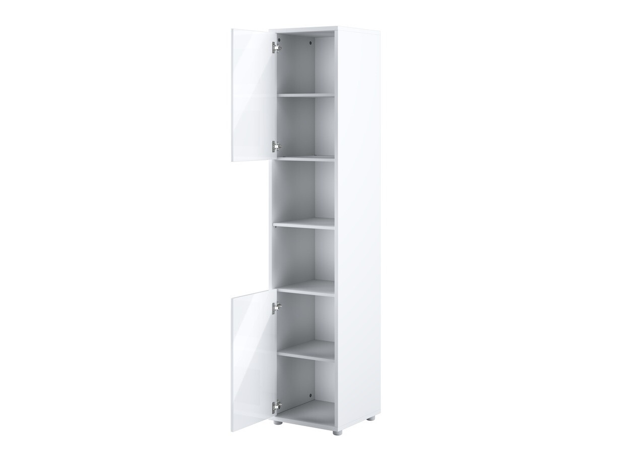 Mēbeļu komplekts Concept Pro Lenart XI (Glancēts balts + Balts)