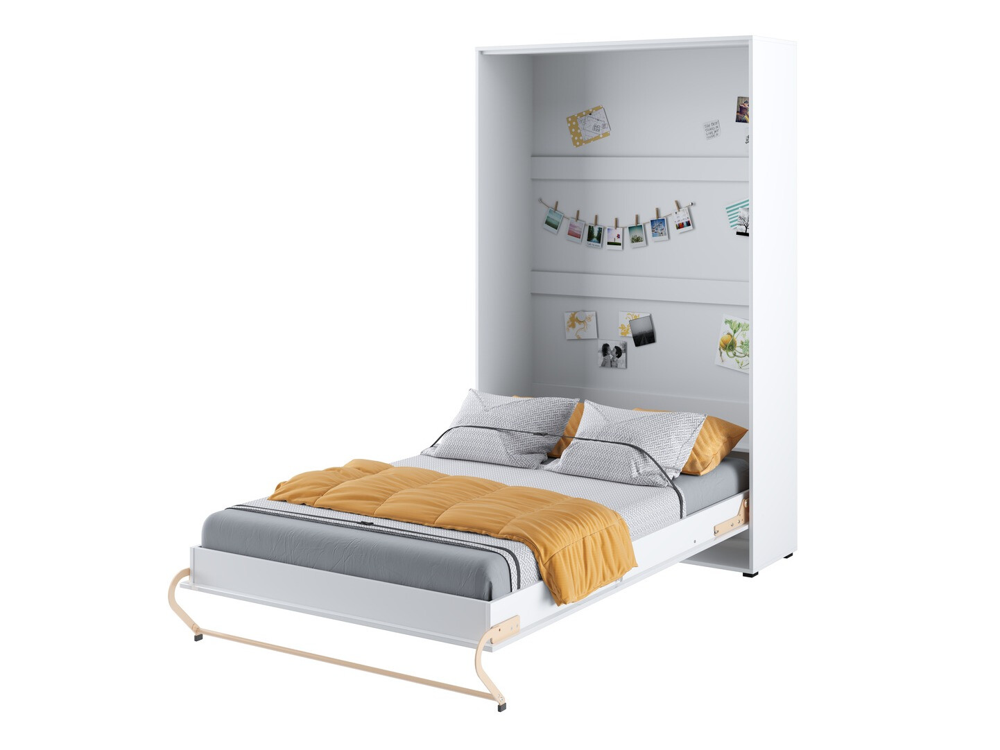 Mēbeļu komplekts Concept Pro Lenart XI (Glancēts balts + Balts)