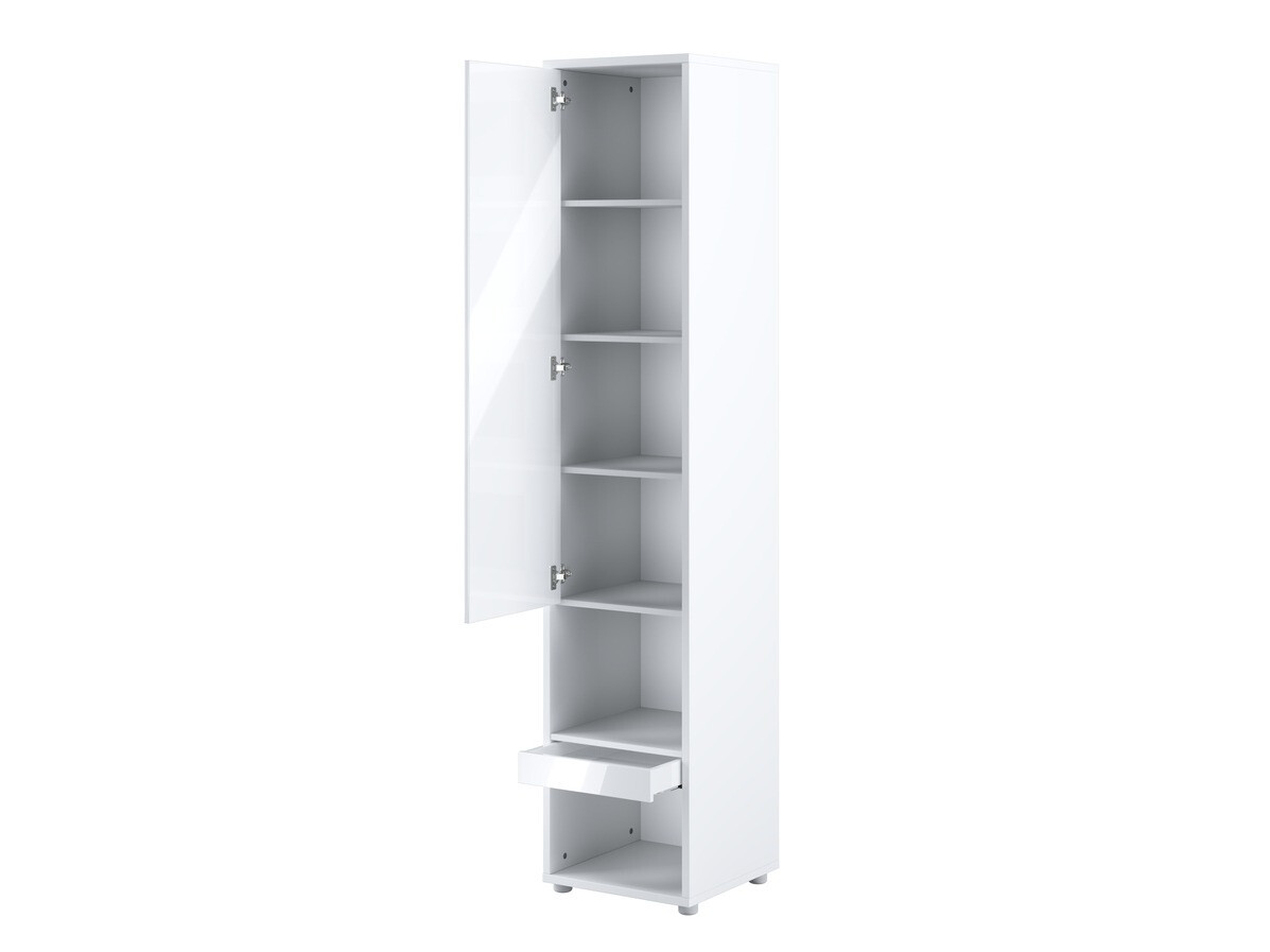 Mēbeļu komplekts Concept Pro Lenart XI (Glancēts balts + Balts)