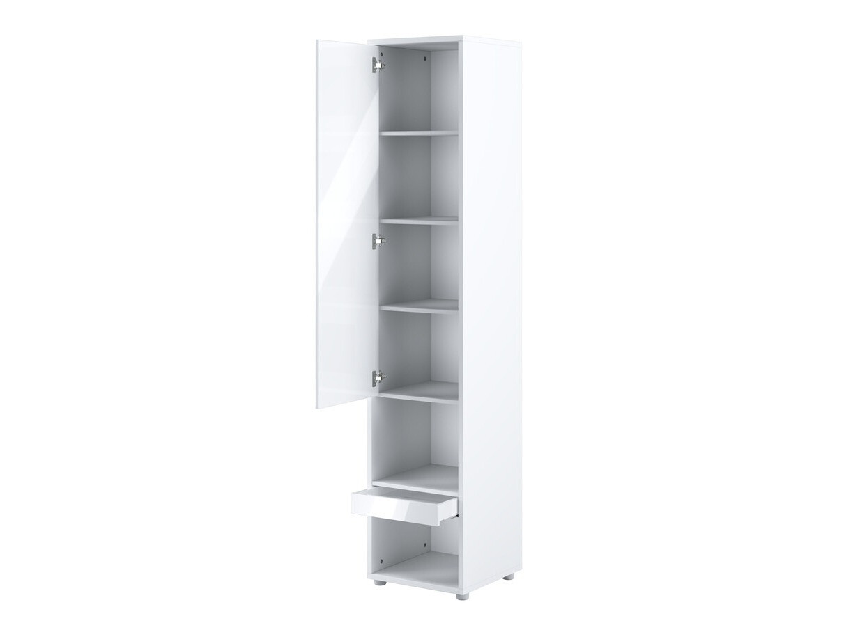 Mēbeļu komplekts Concept Pro Lenart XI (Glancēts balts + Balts)