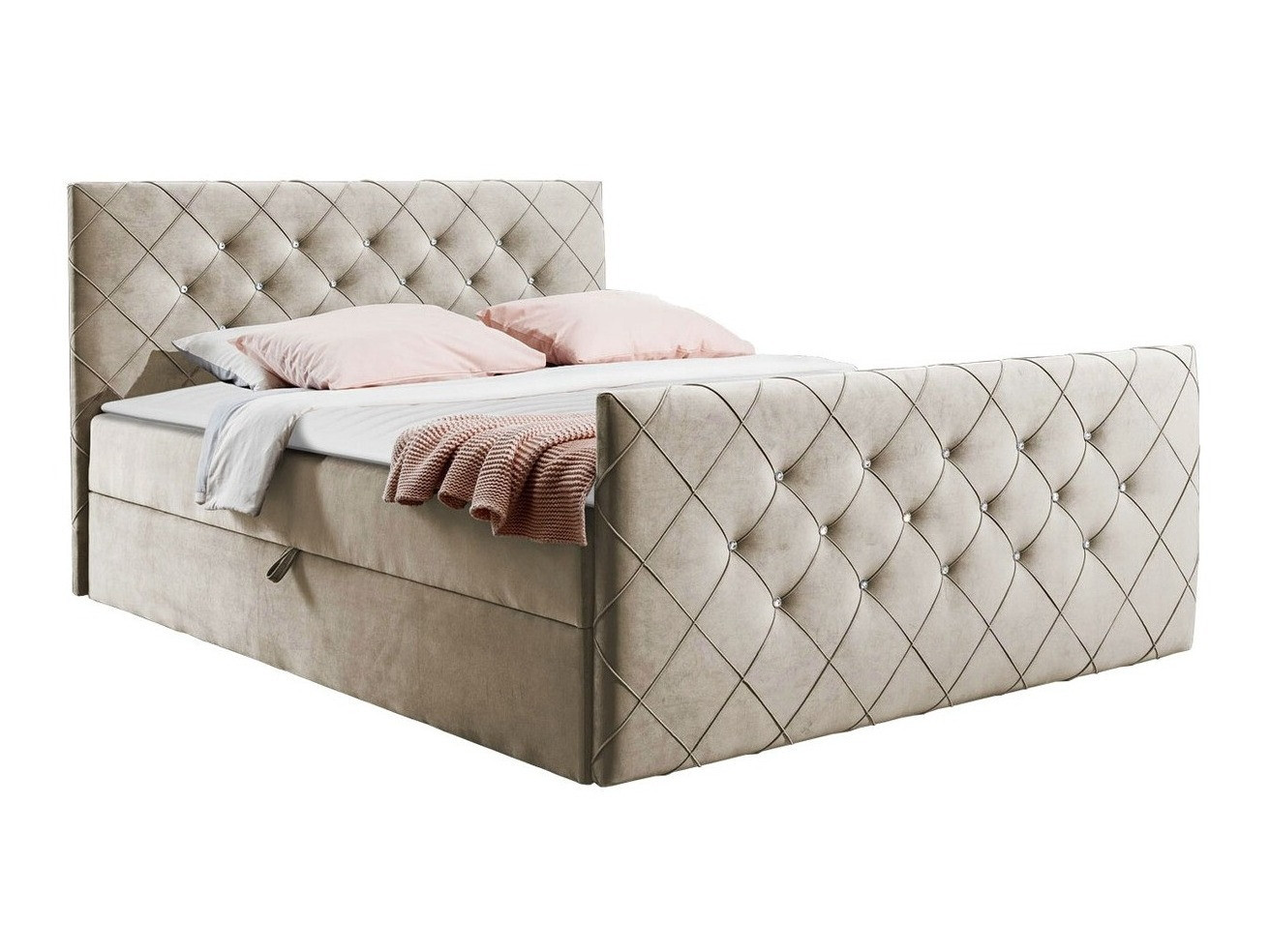 Kontinentālā gulta Carmen (Amor Velvet 4303)