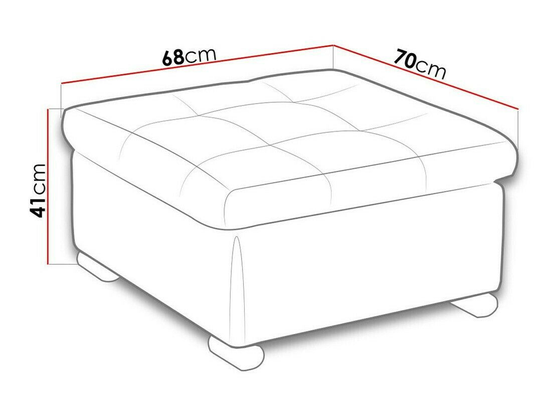 Mīksto mēbeļu komplekts Comfivo Gemma (Soft 020 + Majorka 03)