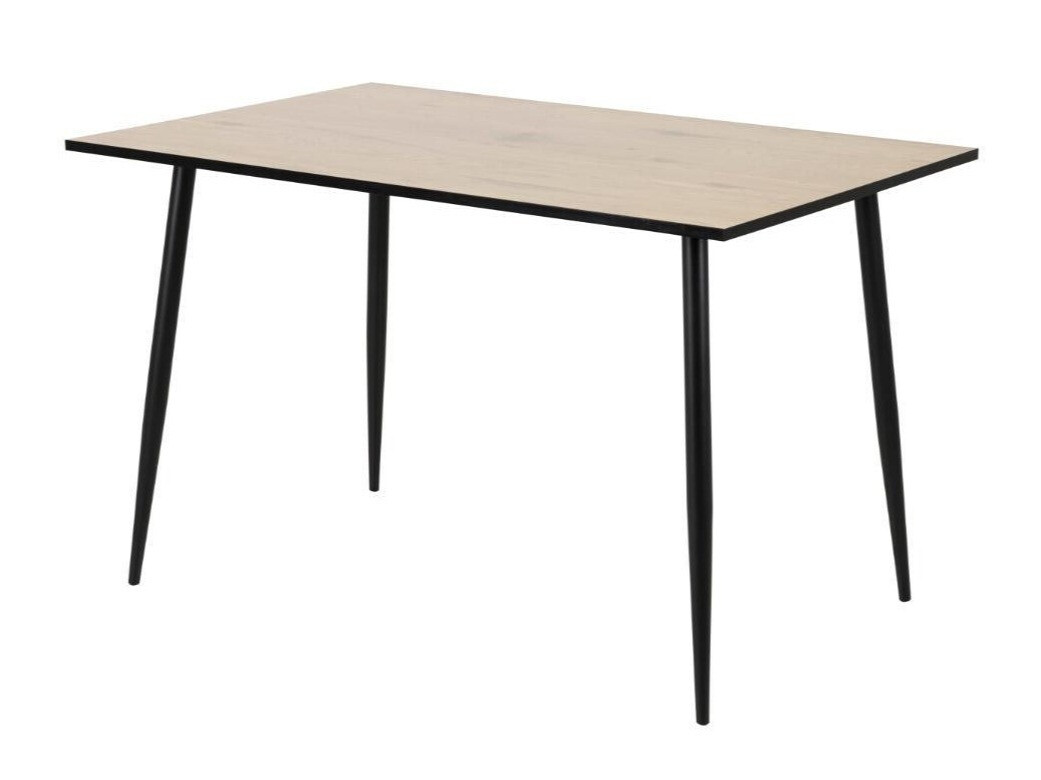 Galds Norsica 289 (Balināts ozols + Melns)