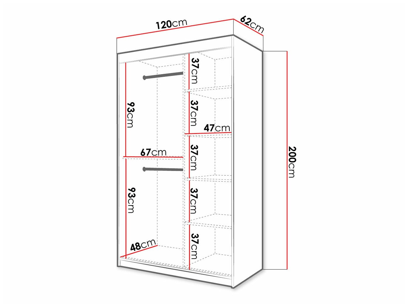 Skapis Hartford 398 (Balts)