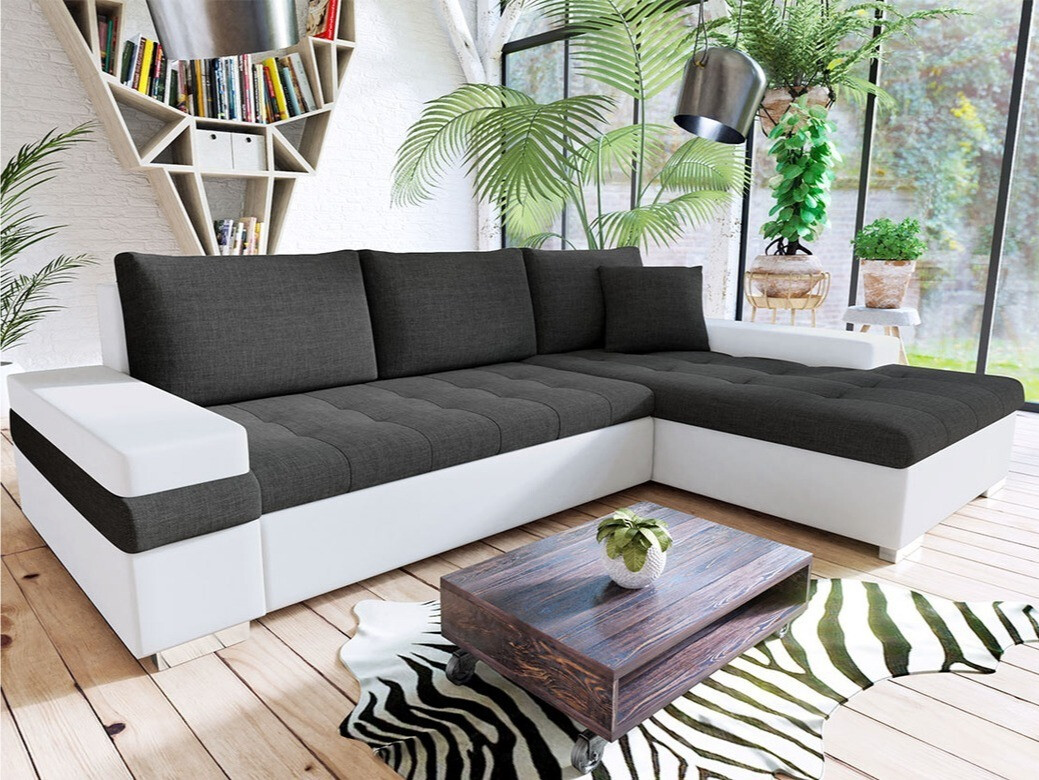 Stūra dīvāns Comfivo Olivetum I (Soft 017 + Lux 06)