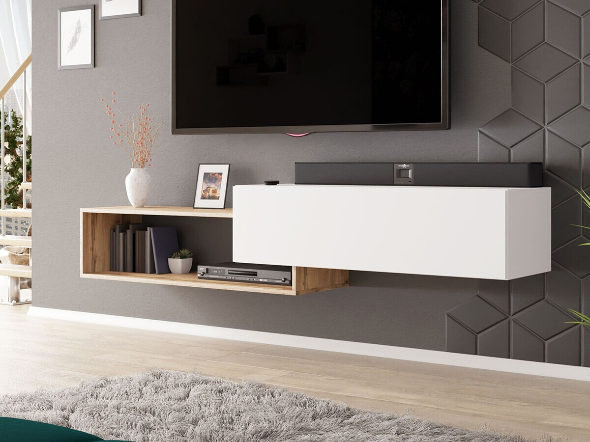 TV galds Pinos (Balts + Votan ozols)