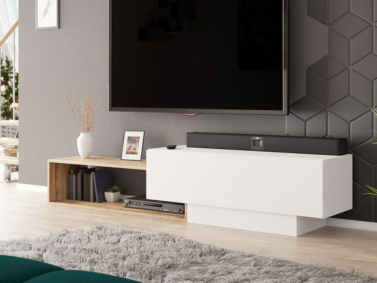 TV galds Pinos (Balts + Votan ozols)