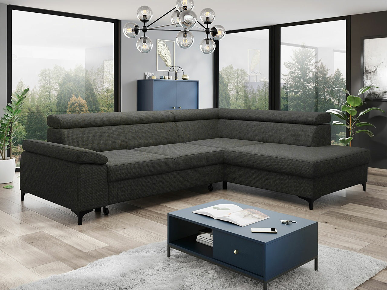 Stūra dīvāns Lincoln 168 (Lars 99)