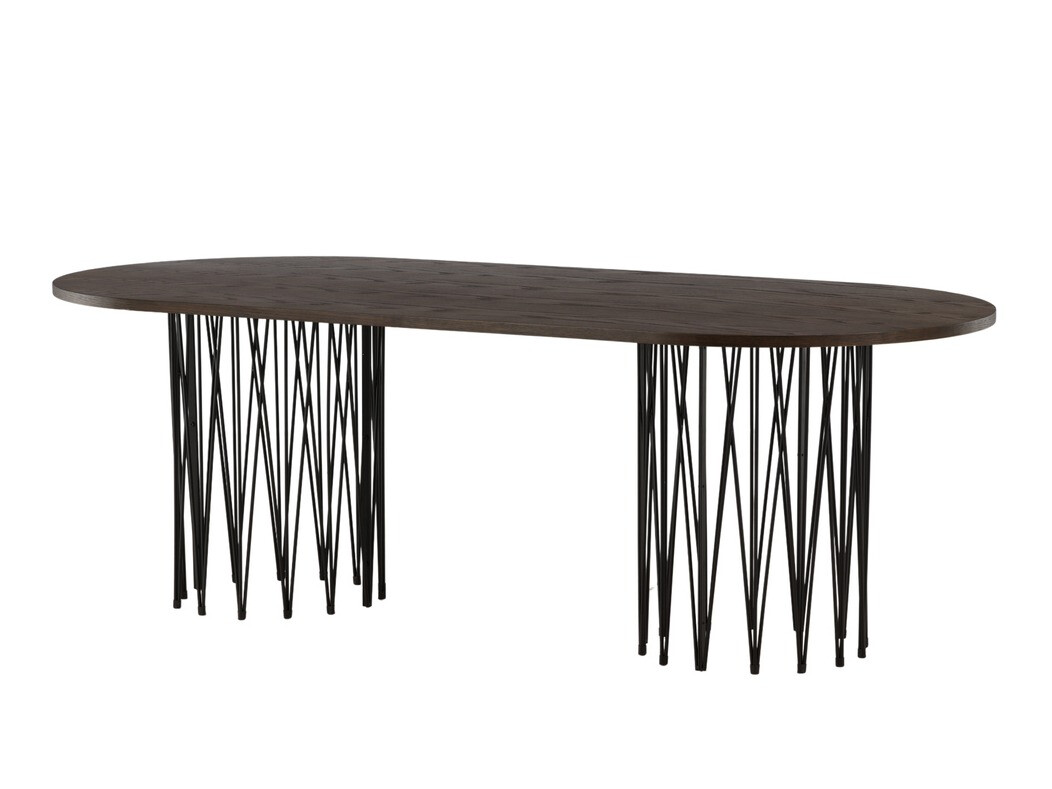 Ēdamistabas komplekts Dallas 4062 (Melns)
