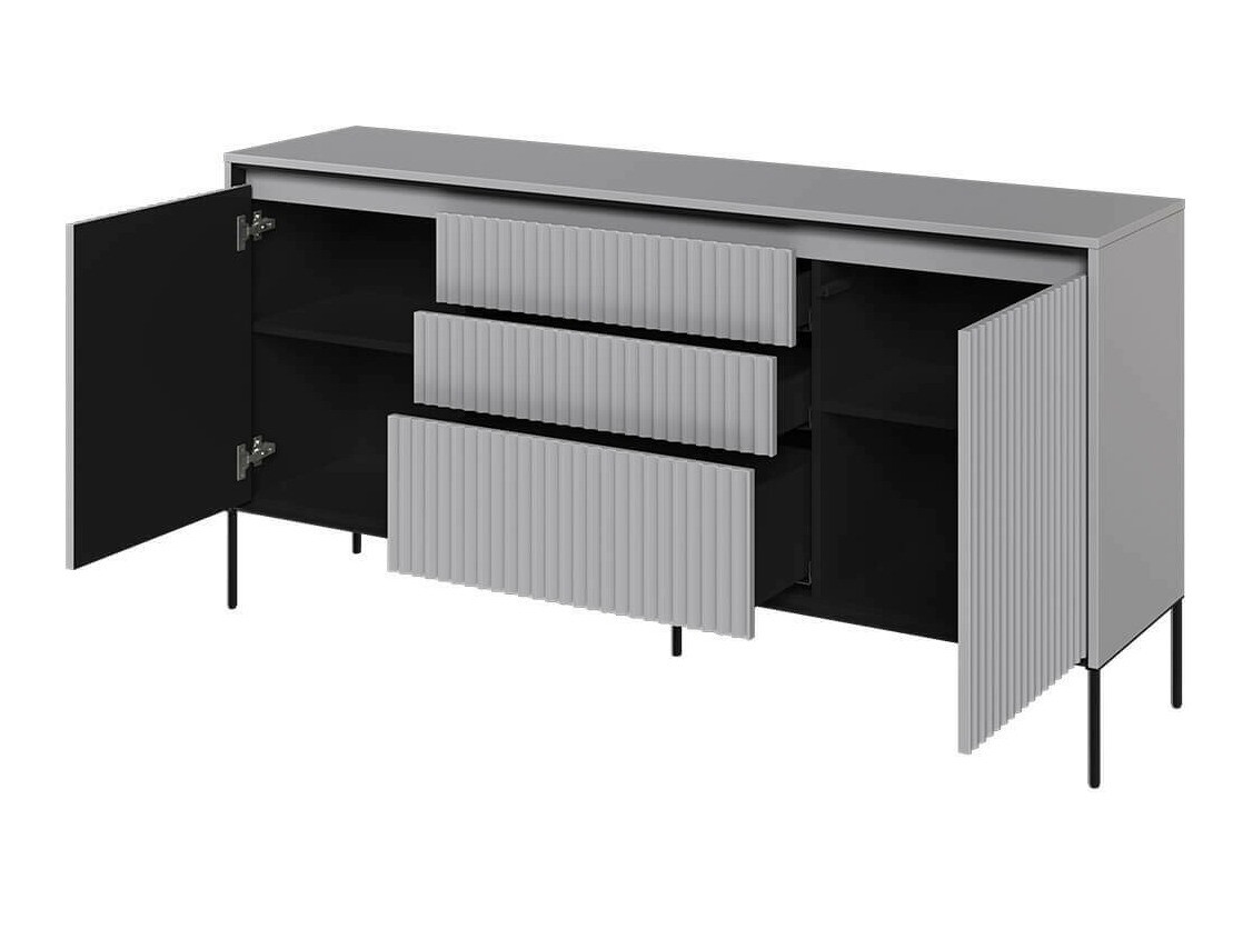 Kumode Fernolu 100 (Pelēks + Melns)
