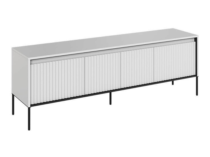 TV galds Fernolu 104 (Balts + Melns)