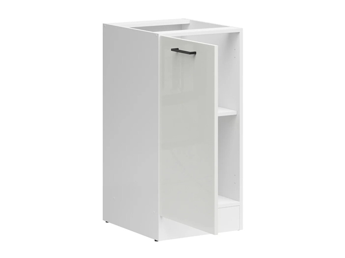 Moduļu skapis ar durvīm Line White 100