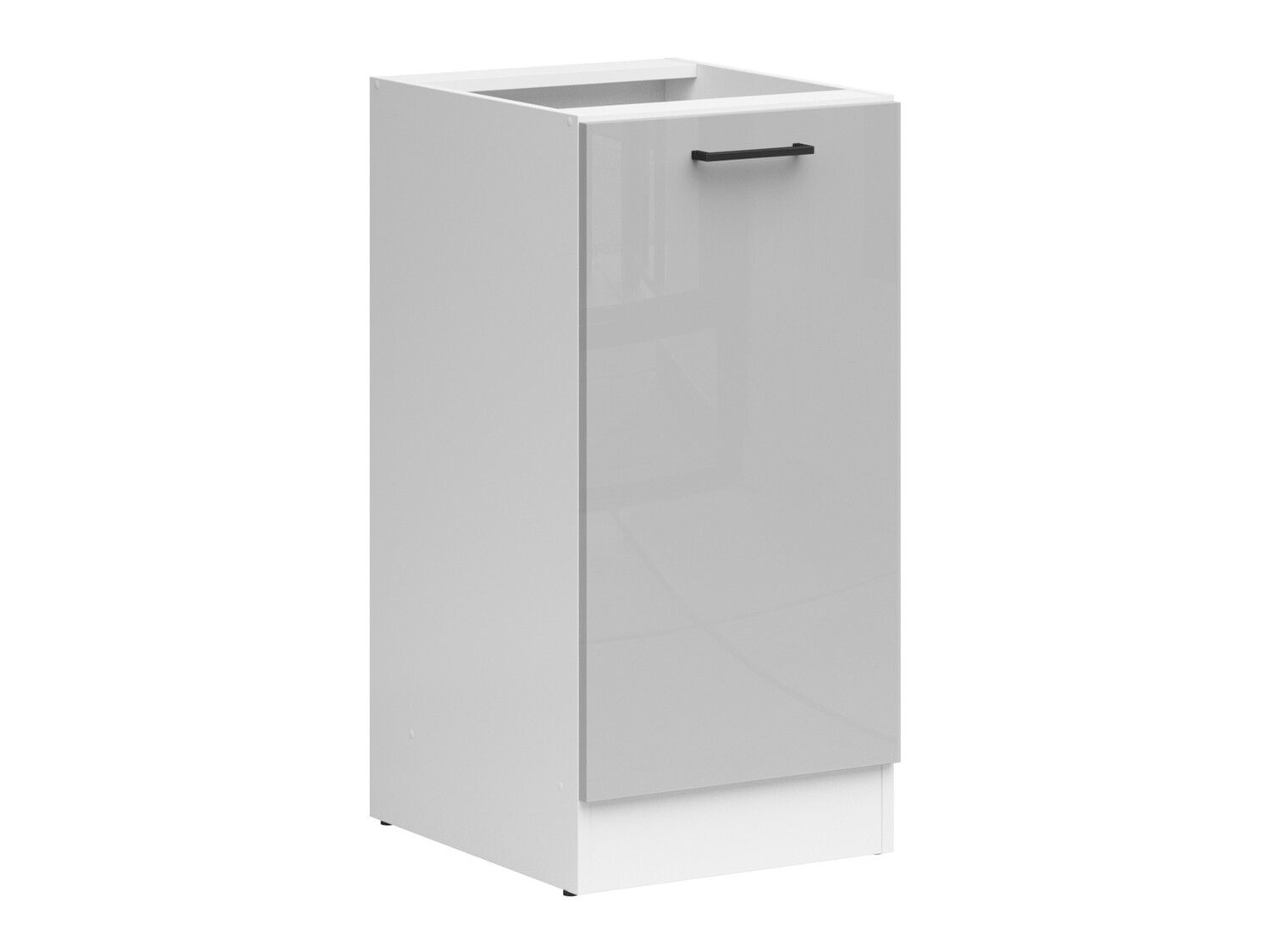 Moduļu skapis ar durvīm Line Grey 100