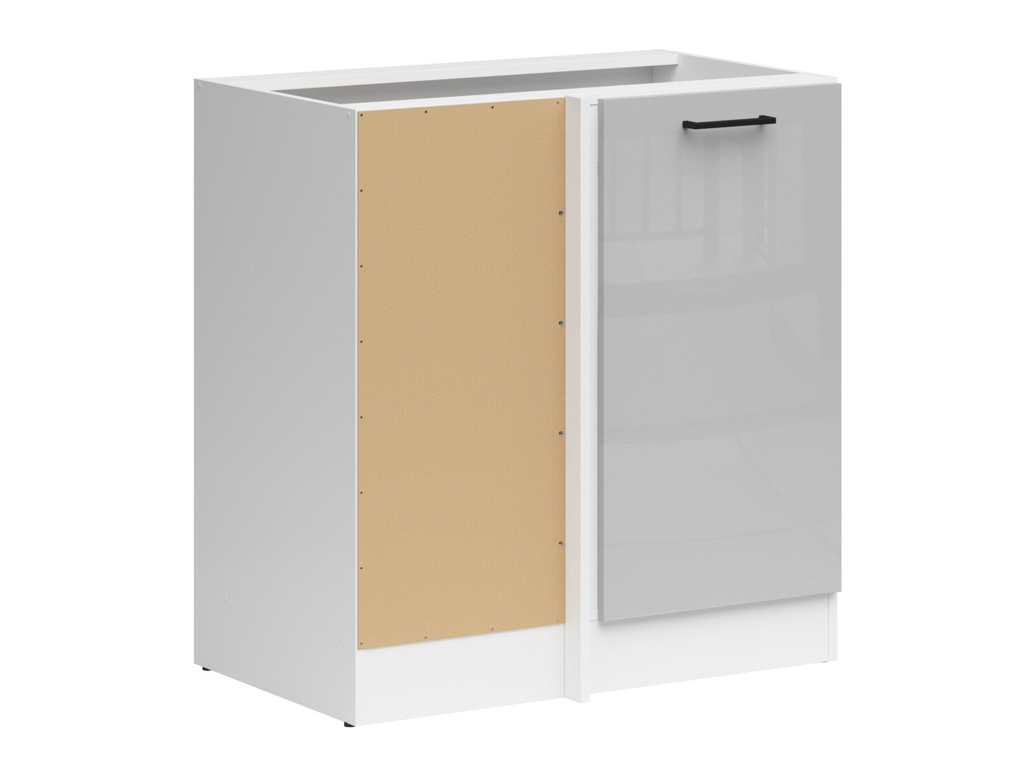 Moduļu stūra skapis Line Grey 101