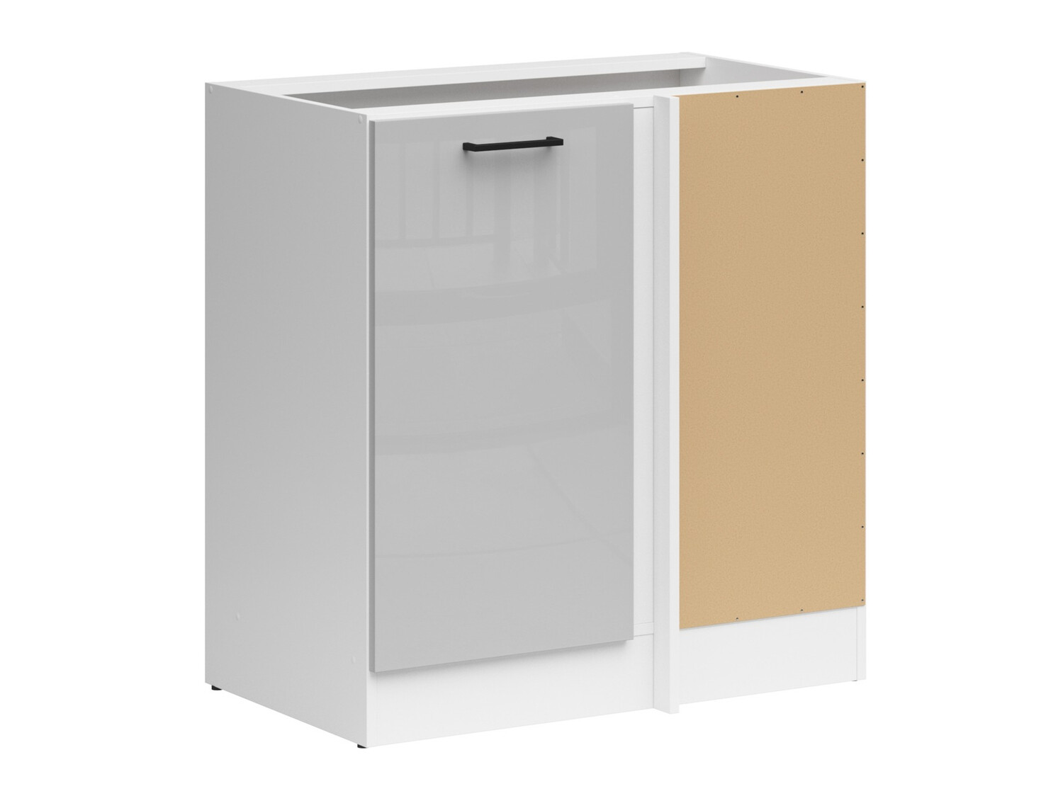 Moduļu stūra skapis Line Grey 101
