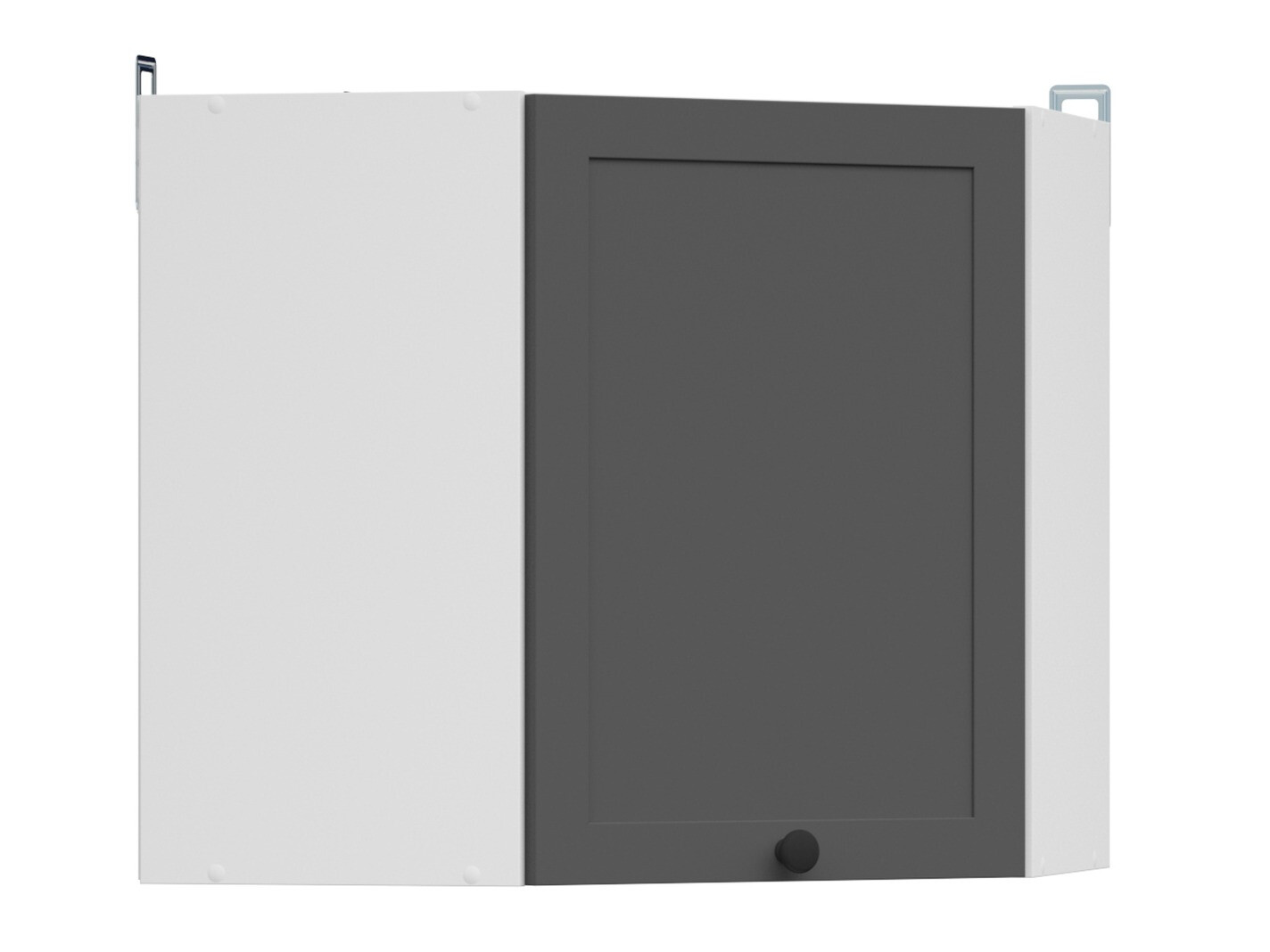 Moduļu piekarams stūra skapis Classic Grey 106