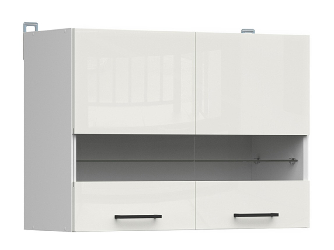 Moduļu piekarams skapis Line White 107