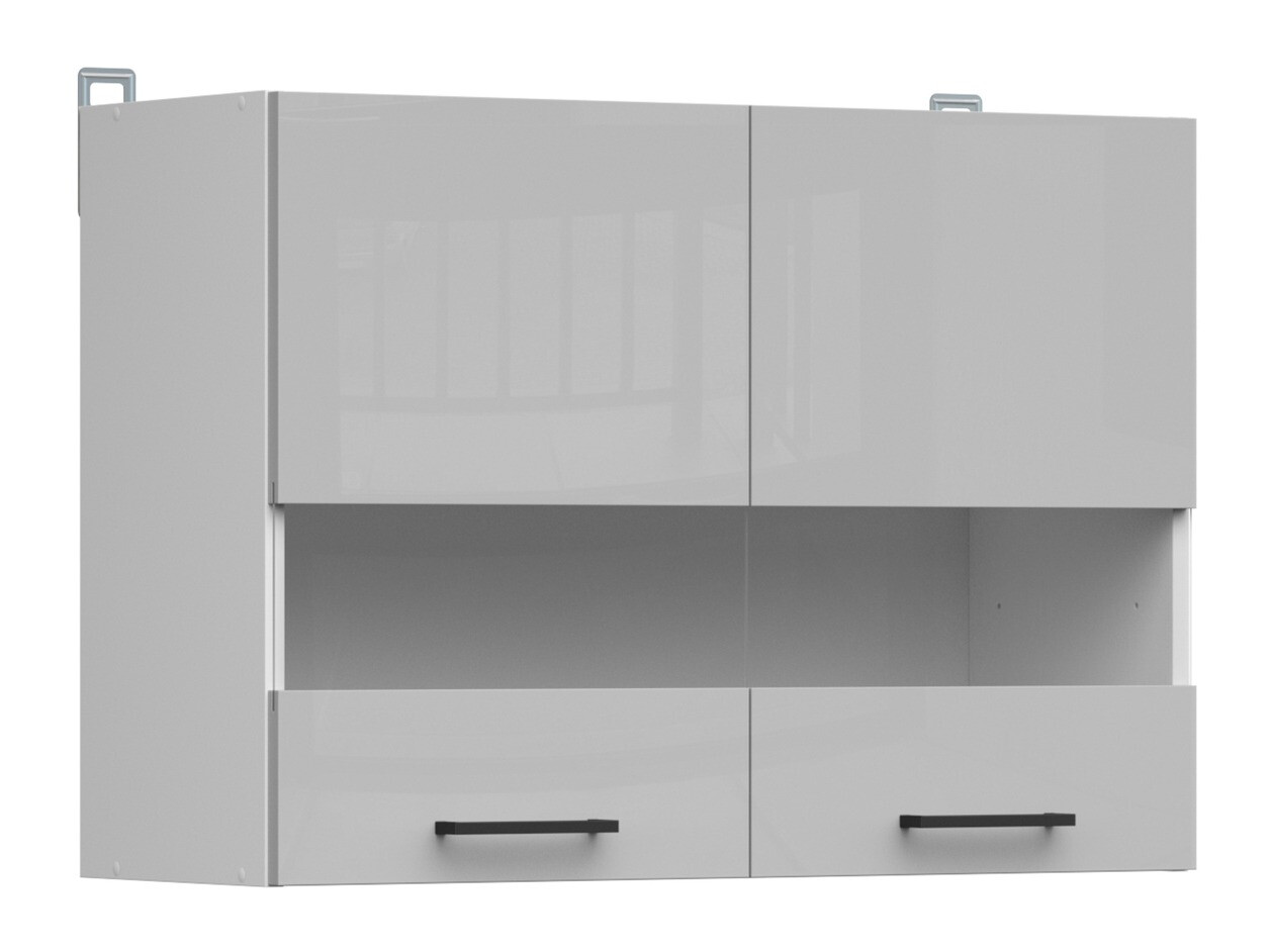 Moduļu piekarams skapis Line Grey 107